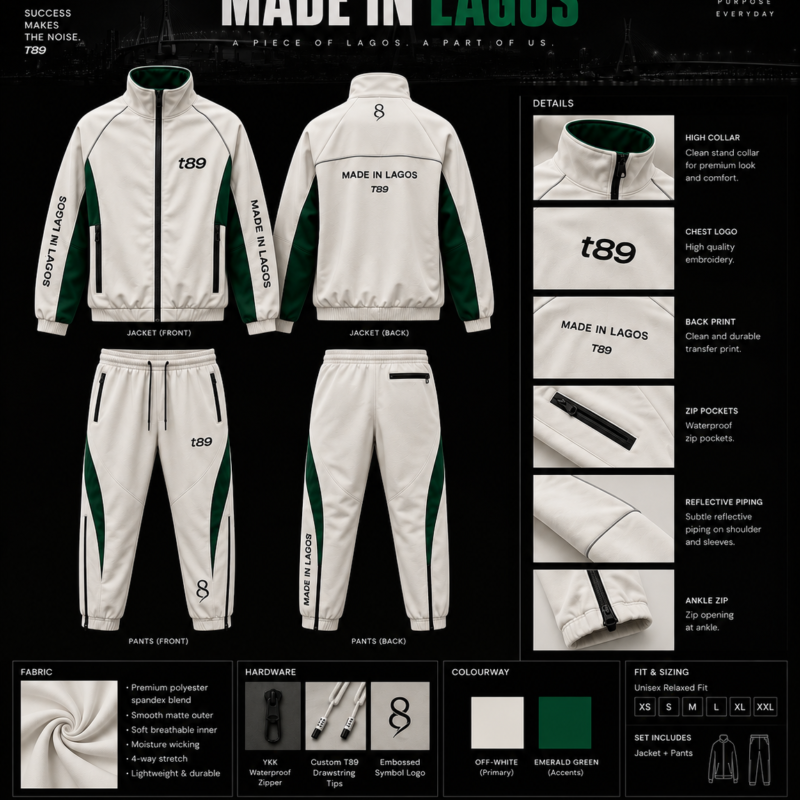 T89 Made In Lagos Tracksuit