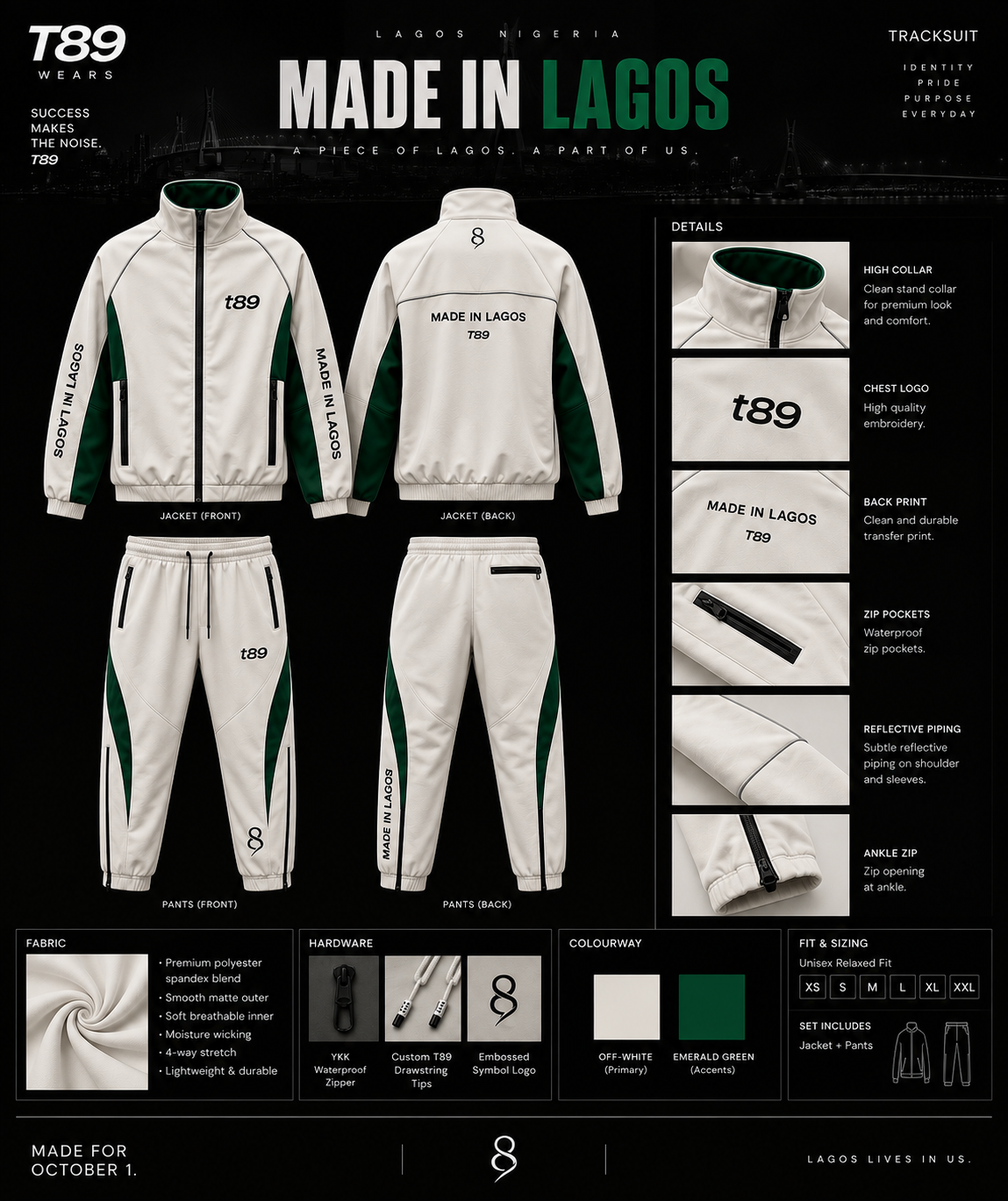 T89 Made In Lagos Tracksuit